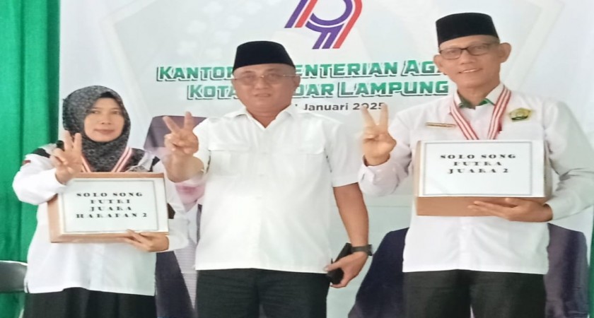 MAN 2 Bandar Lampung Raih Juara Solo Song dan Mini Soccer pada HAB Kemenag RI Ke-79