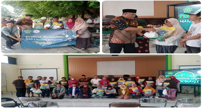 MAN 2 Bandar Lampung Gelar Baksos Festival Ramadhan 2024