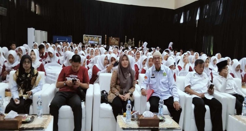 Sasar Pemilih Pemula KPU Kota Bandar Lampung Nobar di MAN 2 Bandar Lampung