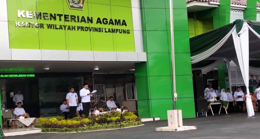 MAN 2 Bandar Lampung Ikuti Peringatan HAB Kementerian Agama RI Ke-79