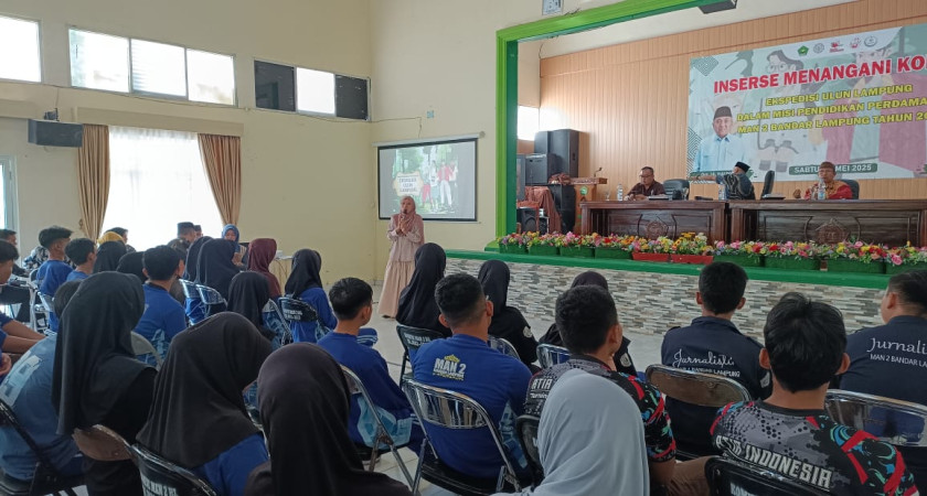 Sosialisasi Pendidikan Perdamaian: MAN 2 Bandar Lampung Adakan Insersi Penanganan Konflik