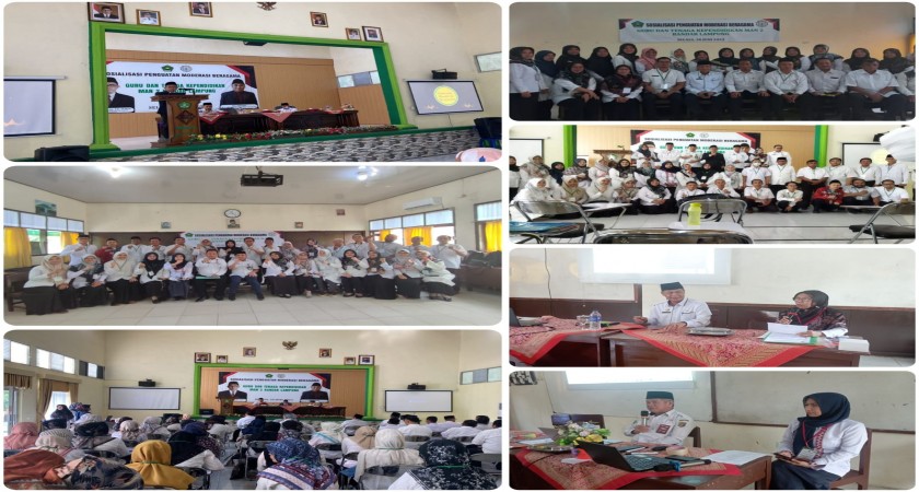 MAN 2 Bandar Lampung Laksanakan Sosialisasi Penguatan Moderasi Beragama