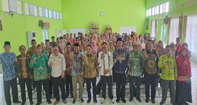 MAN 2 Bandar Lampung Gelar Pembinaan dan Sosialisasi Kurikulum Berbasis Cinta dan Kurikulum Penguatan (Deep Learning)