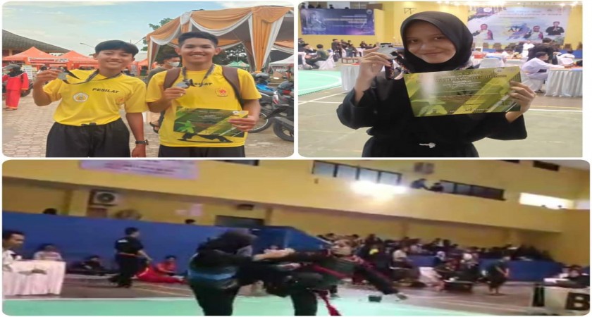 Siswa MAN 2 Balam Sabet Tiga Medali pada Lomba Pencak Silat Tingkat Nasional dan Internasional