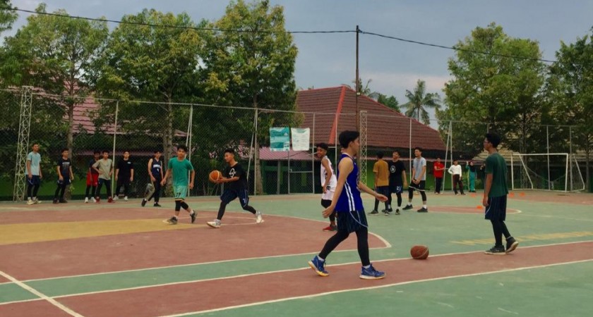 Basket MAN 2 Bandar Lampung Terapkan ATT dalam Sesi Pelatihan